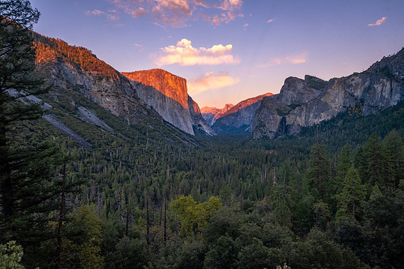 Tunnel View Sunset