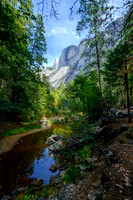Mirror Lake Trail View of Half Dome